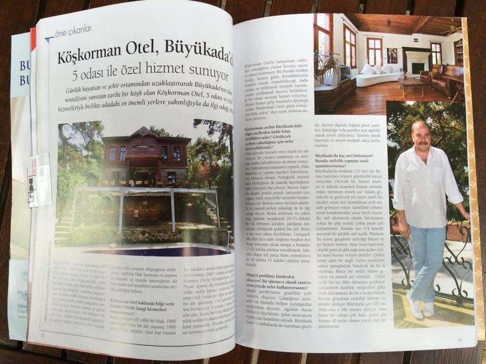 Kosk Orman Butik Hotel Adalar  Exteriör bild